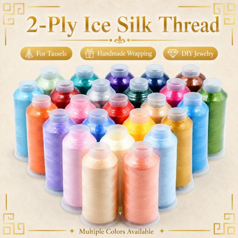 Sewing Thread In Textile - Fil à franges vertical 150D/2 brins,