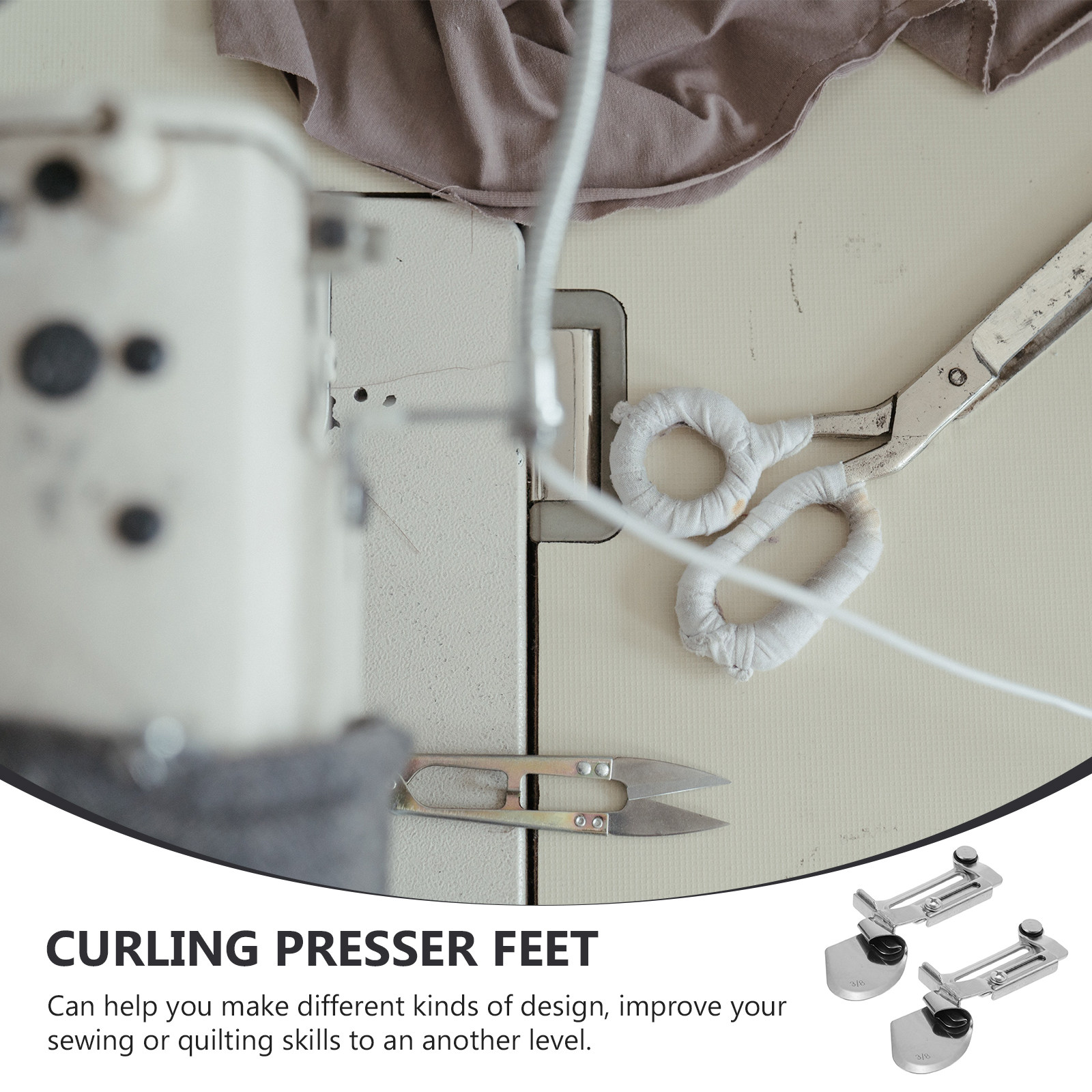 Ensemble de 2 pieds presseurs  - Sewing Machine Fabric avis et prix