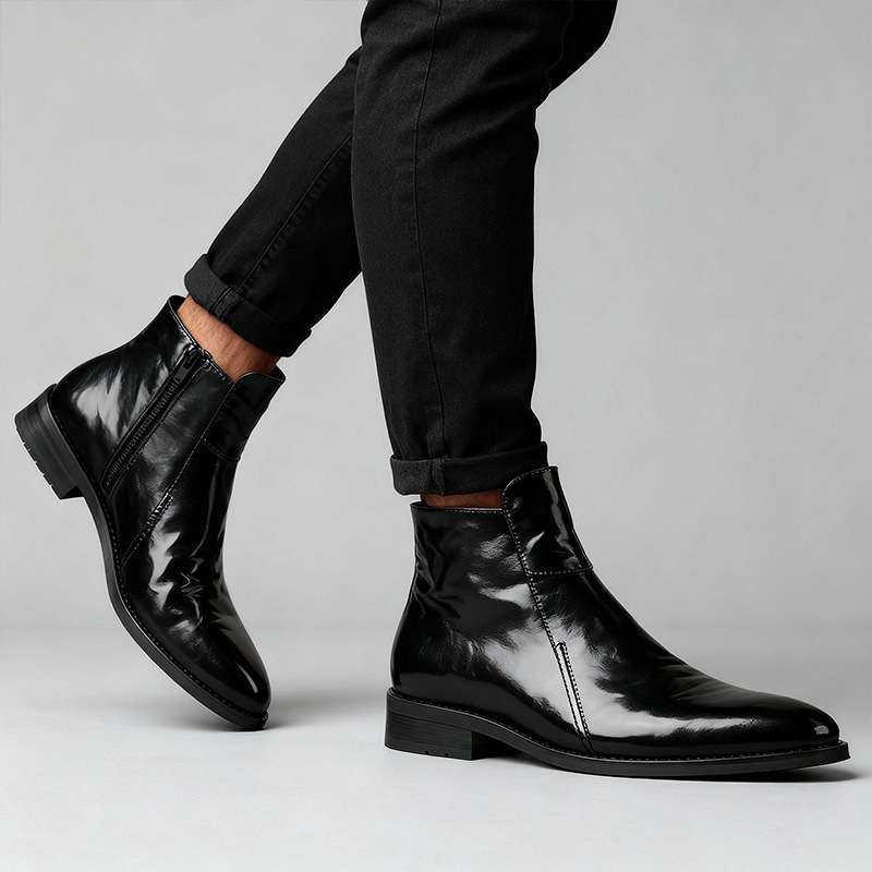Bottines Chelsea rétro britann - Sewing Nylon avis et prix