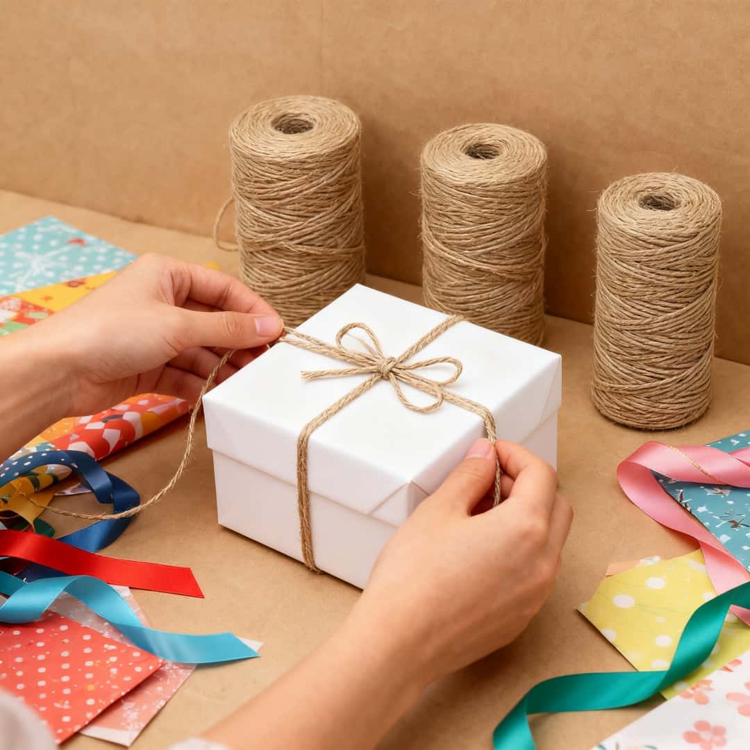 Cordon en jute naturel 2/3/4 m - Sewing Thread In Textile avis et prix