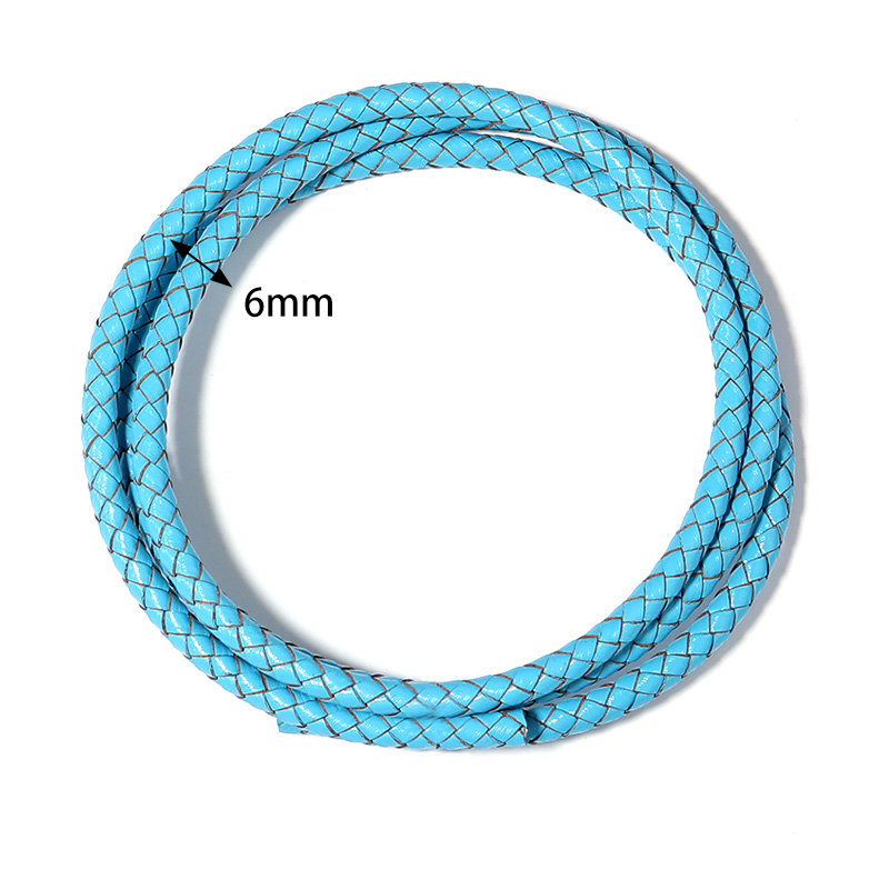 Cordon tressé en cuir véritabl - Sewing Thread In Textile avis et prix