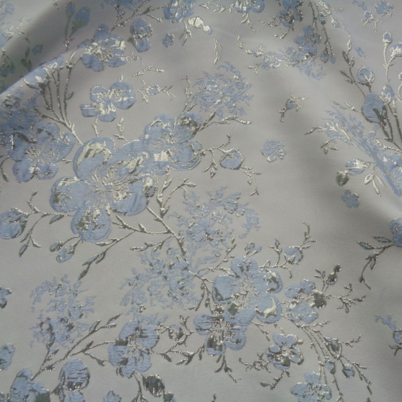 Tissu Jacquard Gaufré Floral 1 - Sewing Thread In Textile avis et prix