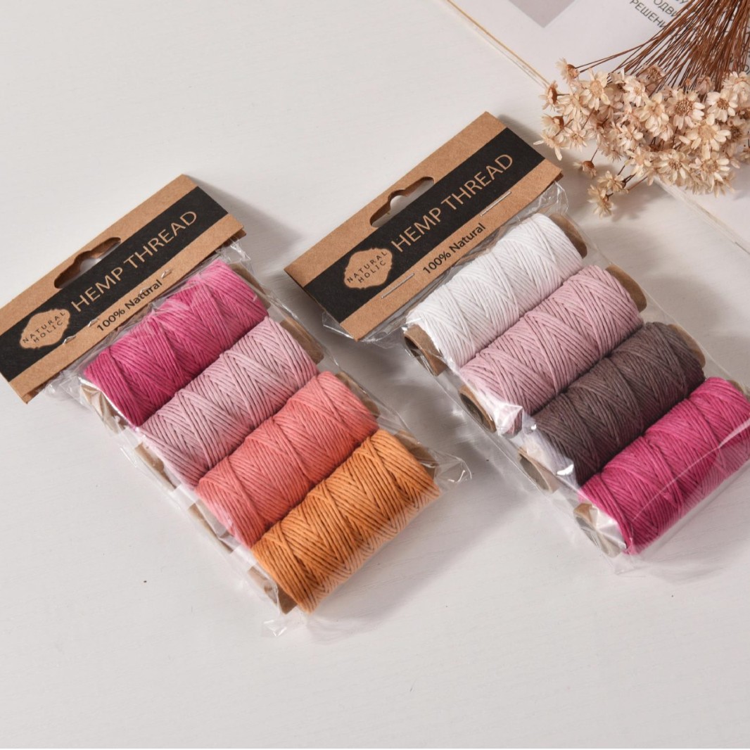 4 pièces de fil ciré en chanvr - Sewing Thread In Textile avis et prix